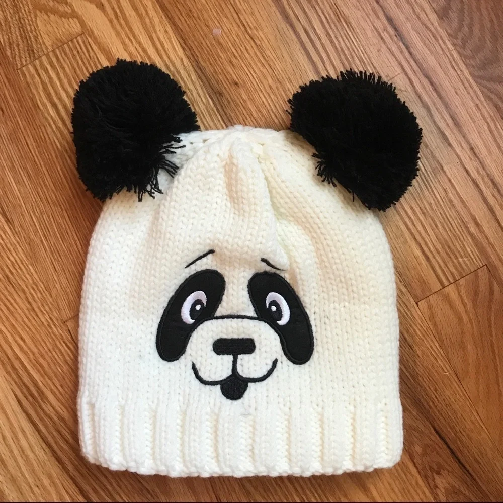 🐼 Kids Panda Winter Hat